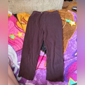 Gymboree Maroon leggings